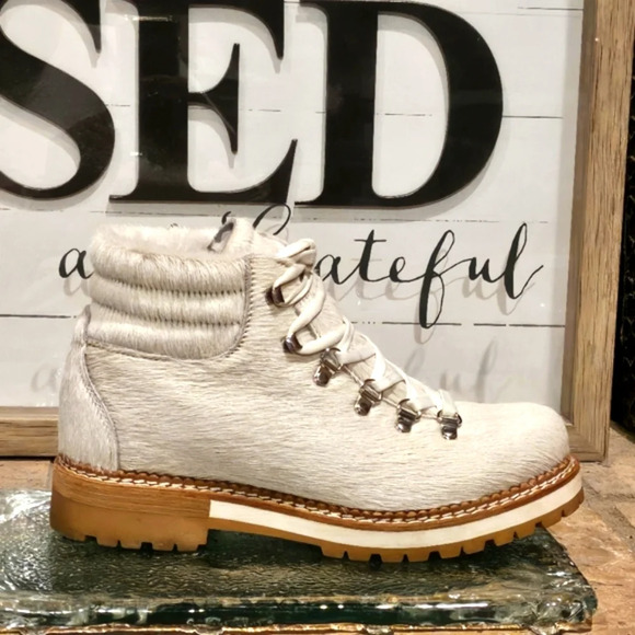 Montelliana Shoes - Montelliana 1965 Marlena Lace Up Boot Pony skin Wmns US 8.5 | EUR 38.5
